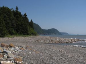 Looking east on Seely Beach. So peaceful here that you could feel the silence.