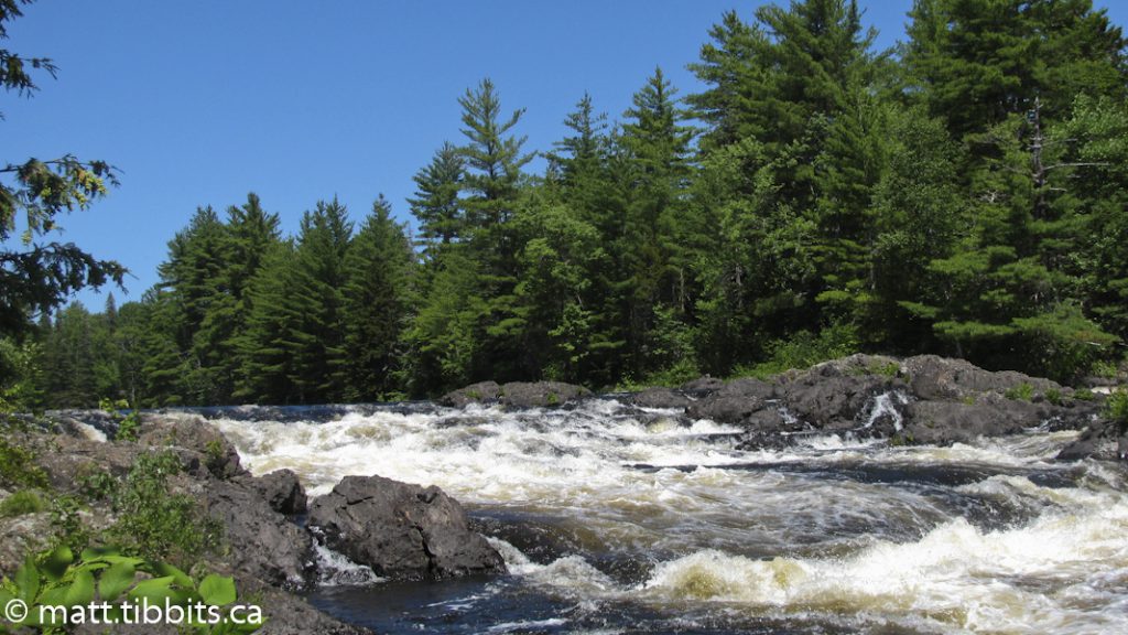 Rapids on the East Branch.