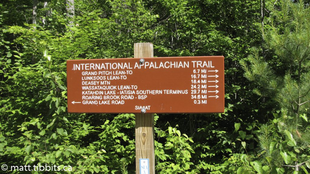 IAT Trail Sign